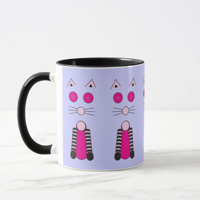 Fancy CAT Mug (Left)