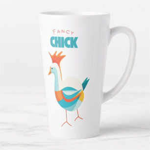 Fancy Chick Latte Mug