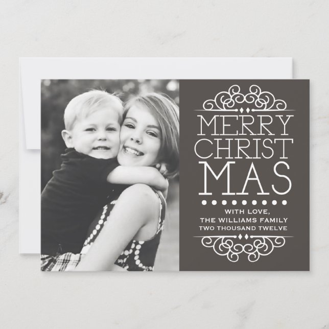 Fancy Christmas Card (Front)