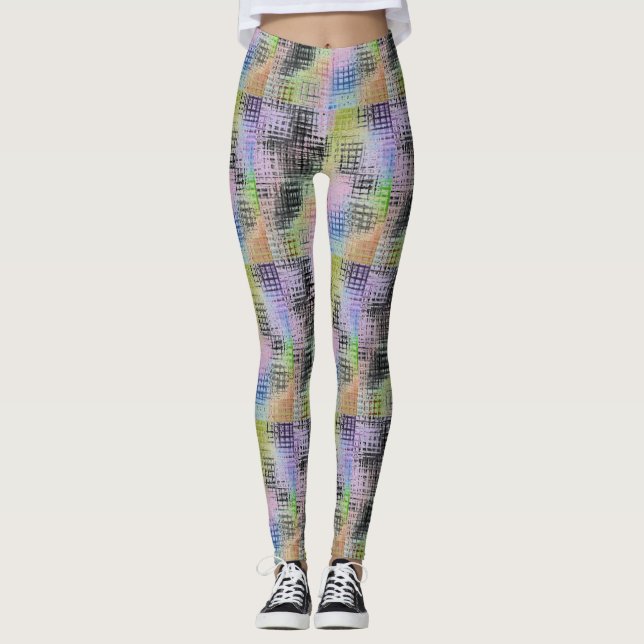 Fancy Coloured Leggings (Front)