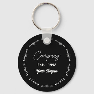 Fancy Company Name Key Ring
