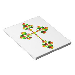 FANCY CROSS NOTEPAD