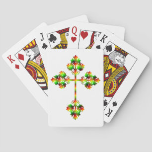 FANCY CROSS PLAYING CARDS