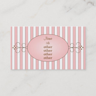 Fancy Cupcake Business Card
