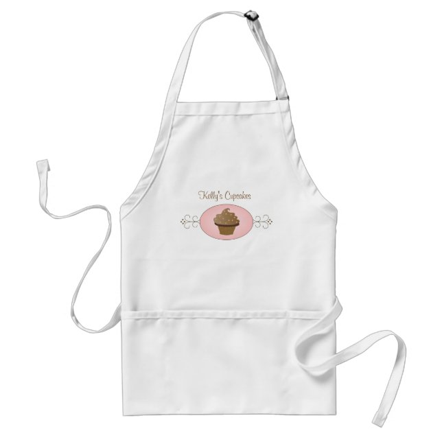 Fancy Cupcake Standard Apron (Front)