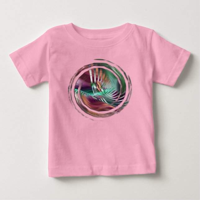 Fancy Dancer Abstract Baby T-Shirt (Front)