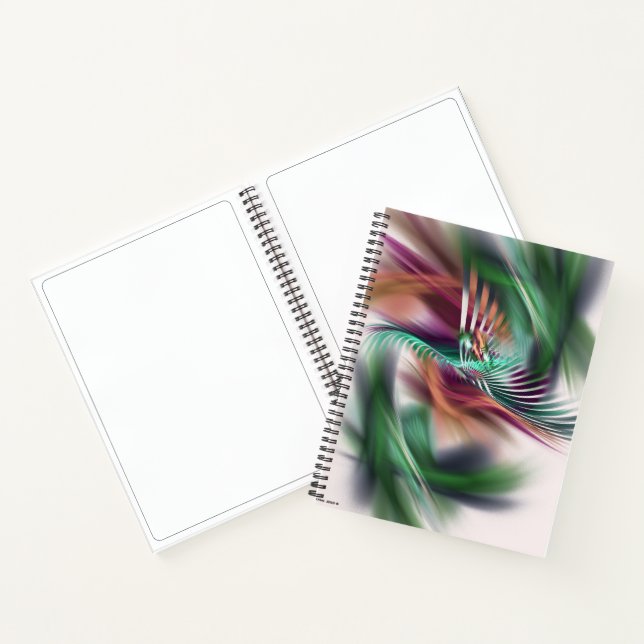 Fancy Dancer Abstract Notebook (Inside)