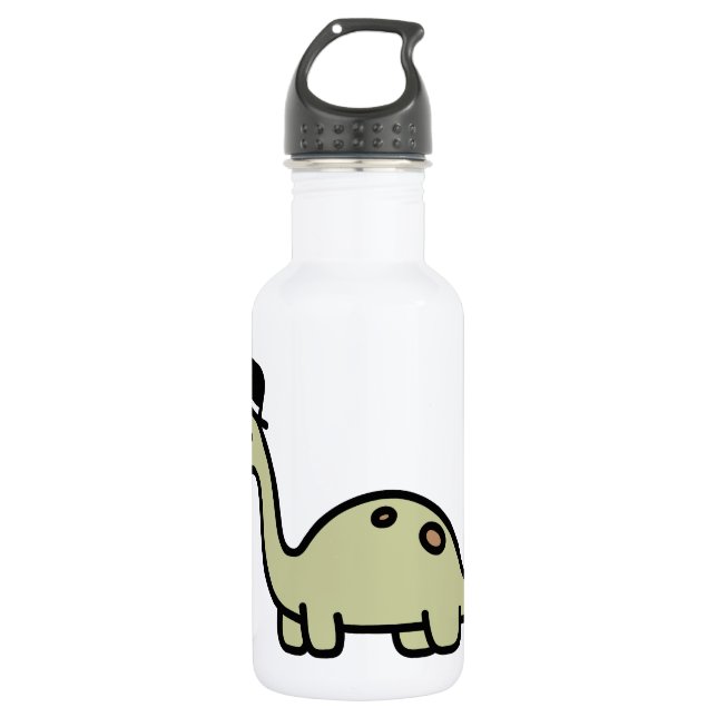 Fancy Dinosaur 532 Ml Water Bottle (Front)