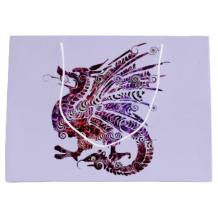 fancy dragon gift bag