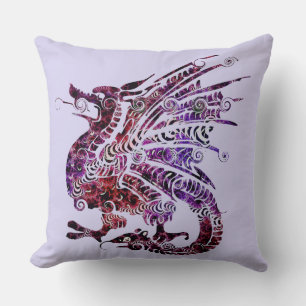 fancy dragon pillow