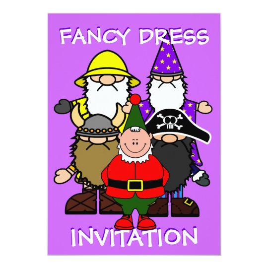 Fancy Dress Party Invitation Zazzle.co.uk