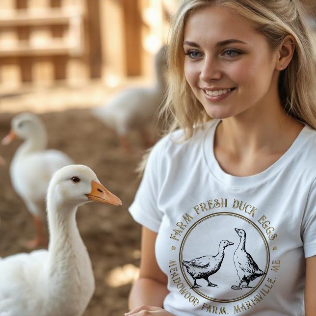 Fancy Egg Farm T-shirt Duck or Goose Eggs (Creator Uploaded)