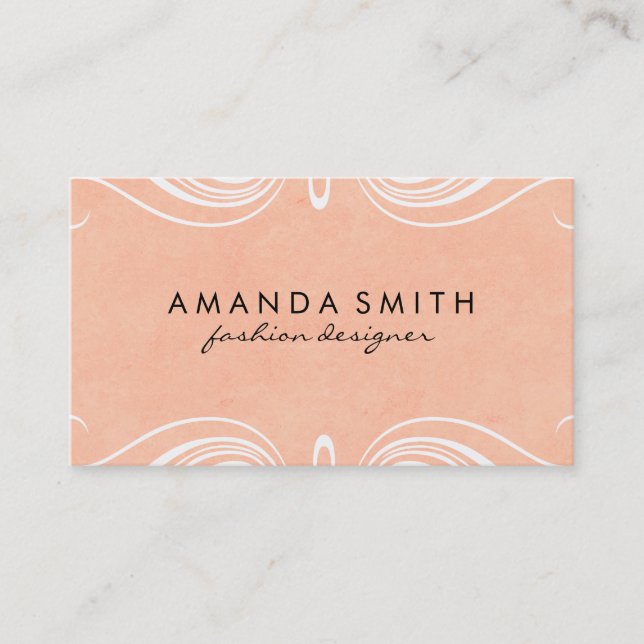 Fancy Elements Business Card (Front)