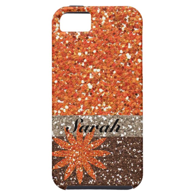 Fancy Faux Glitter Case-Mate iPhone Case (Back)