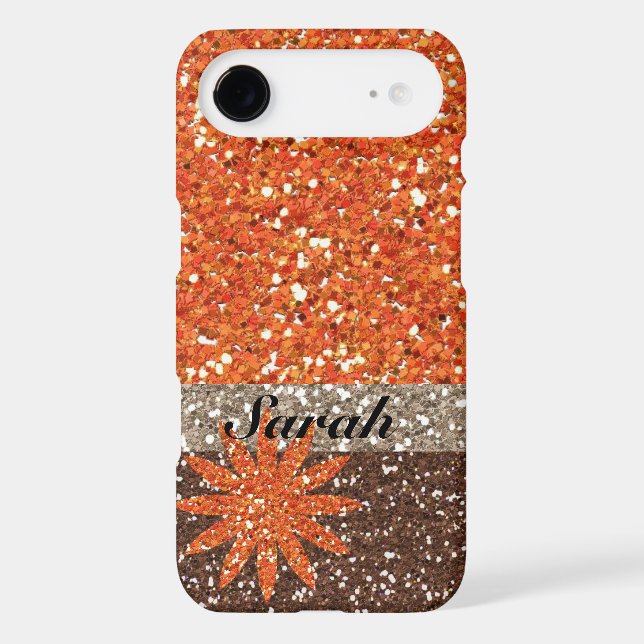 Fancy Faux Glitter Case-Mate iPhone Case (Back)