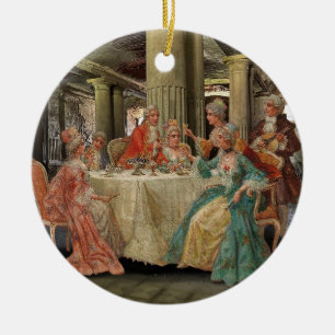 Fancy Feast Ceramic Tree Decoration