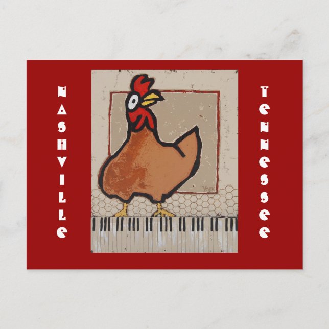 fancy feet postcard (Front)