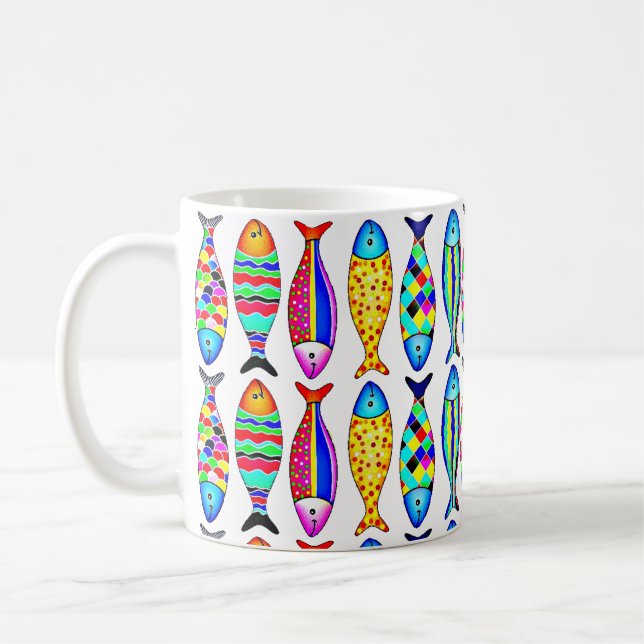 Fancy fish coffee mug (Left)