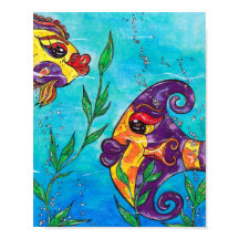 Fancy Fish Print