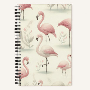 Fancy Flamingo Notebook