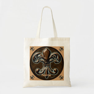 Fancy Fleur De Lis Tote Bag