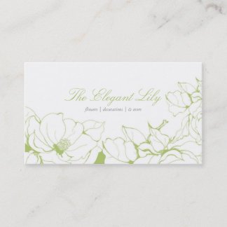 Fancy Floral Business Card