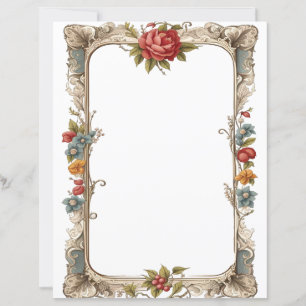 Fancy Floral Frame