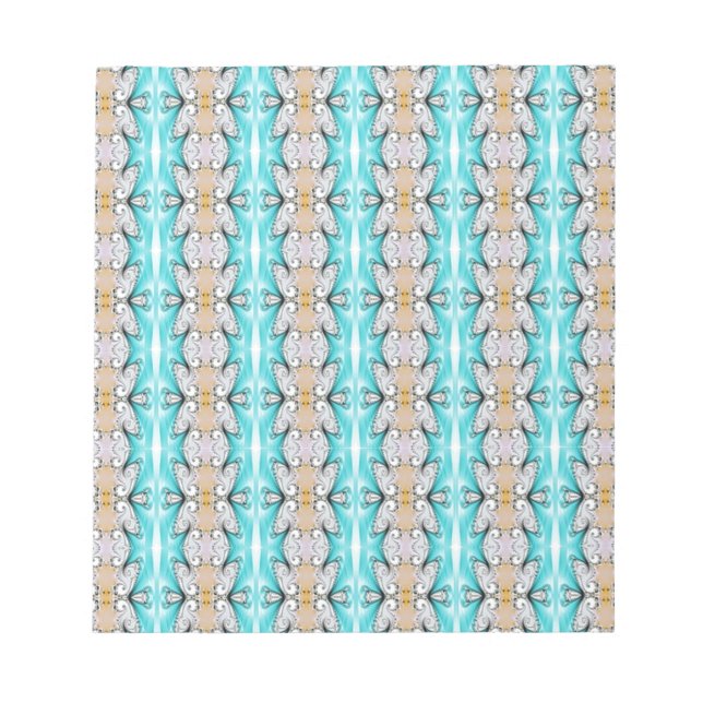Fancy Floral Notepad (Front)