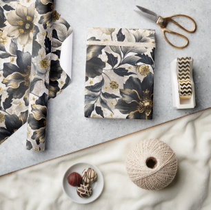 Fancy Florals Wrapping Paper