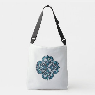Fancy Four Leaf Clover Crossbody Bag