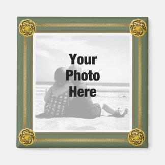 Fancy Frame  Photo Magnet