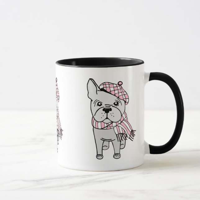 Fancy French Bulldog Mug (Right)