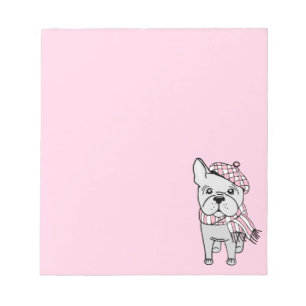 Fancy French Bulldog Notepad