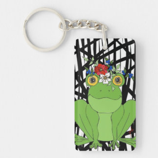 Fancy Frog Key Chain! Ring
