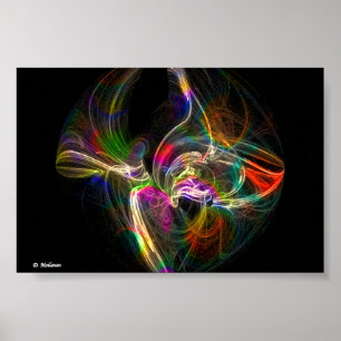 Fancy Goldfish Poster