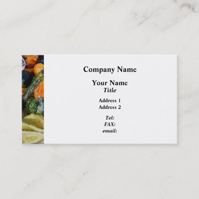 Fancy Gourds Business Card (Front)