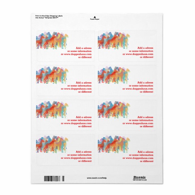 Fancy Great Danes (Full Sheet)