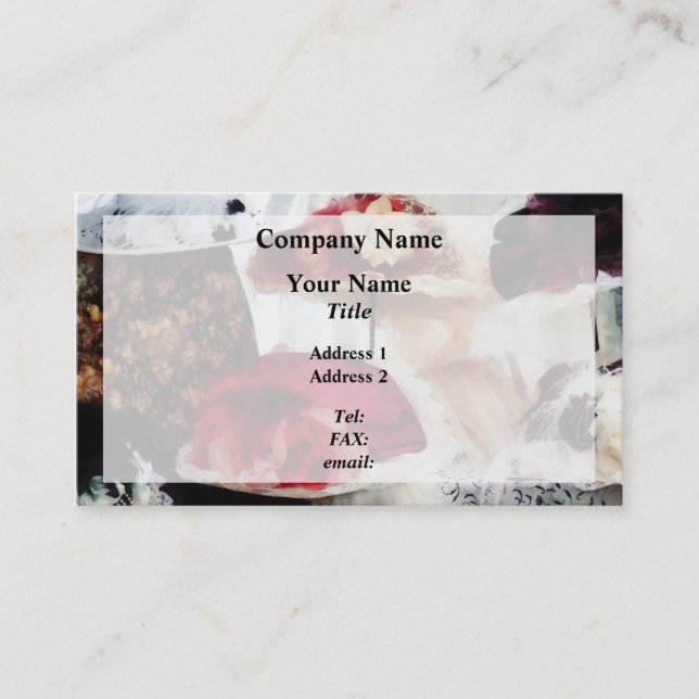 Fancy Hats Business Card (Front)