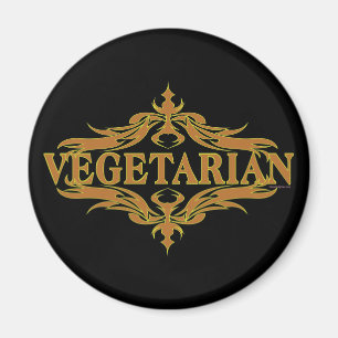 Fancy in Brown - Vegetarian Magnet