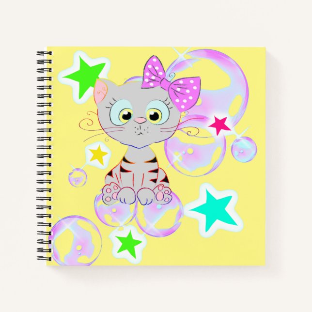 Fancy Kitten - Notebook (Front)