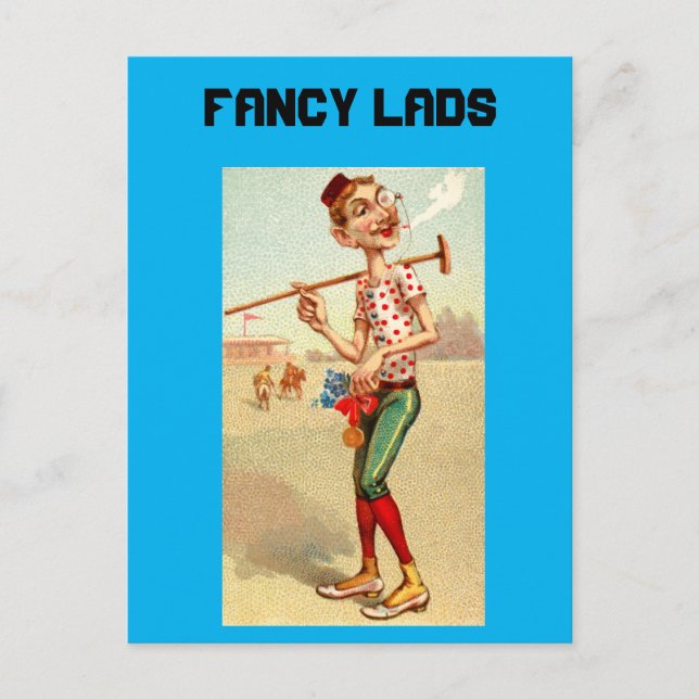 Fancy Lads 14 Postcard (Front)