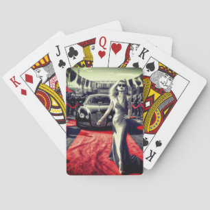 Fancy Lady Playing Cards
