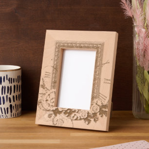 Fancy Laser Etched Picture Frame