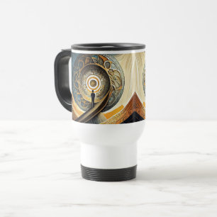 Fancy Latest Design Printed Travel Mug