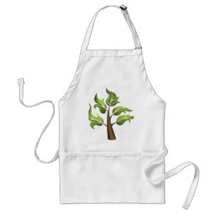 Fancy Leaves Standard Apron