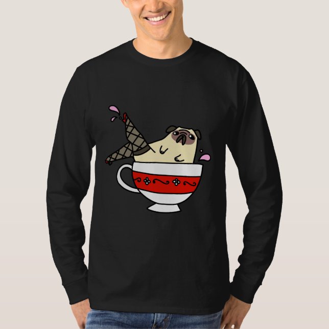 Fancy Legs Teacup Pug Essential T-Shirt 702 (Front)