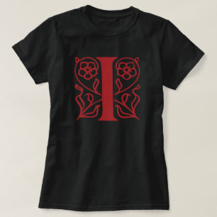 Fancy Letter I T-Shirt