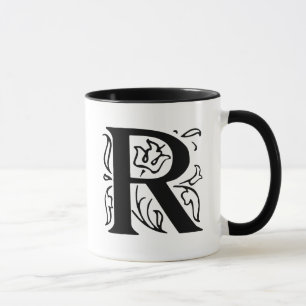 Fancy Letter R Mug