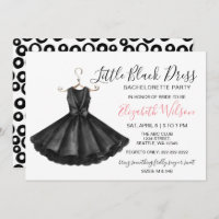 Fancy Little Black Dress Bachelorette Party