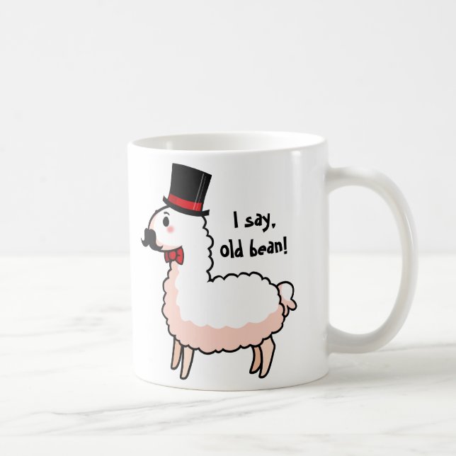 Fancy Llama Mug (Right)